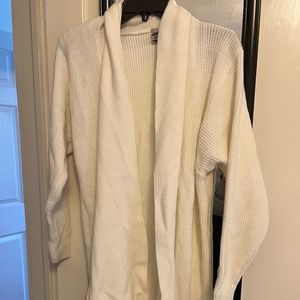 White Knit Cardigan